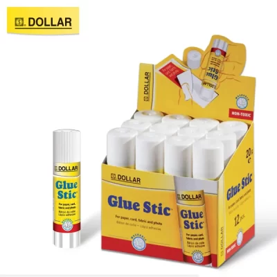 Dollar glue stick 20g 12pcs pack