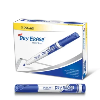 Dollar Dry Erase whiteboard marker Blue 12's Box