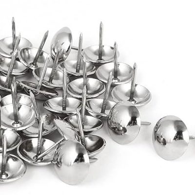 Steel thumb pins with sharp tips