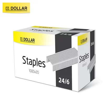 Dollar Staples ST-24/6 box of 20