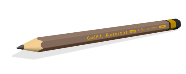 Goldfish Autocrat Pencil