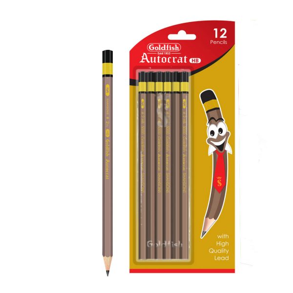 Goldfish Autocrat Pencil 12pcs in Blister Pack