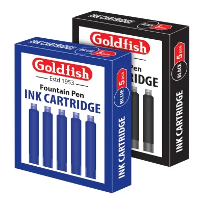 Goldfish Ink Cartridge 5pcs in Cardboard Pack