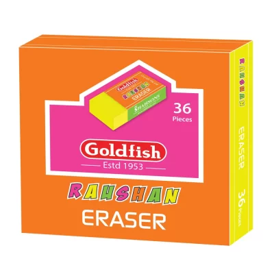 Goldfish Raushan Eraser 36pcs Box