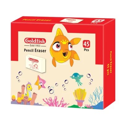 Goldfish Pencil Eraser 45pcs Box