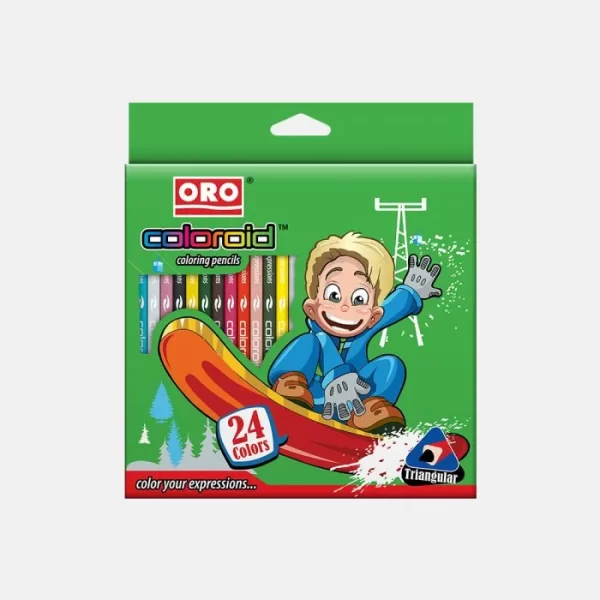 ORO Coloroid Color Pencils 24pcs