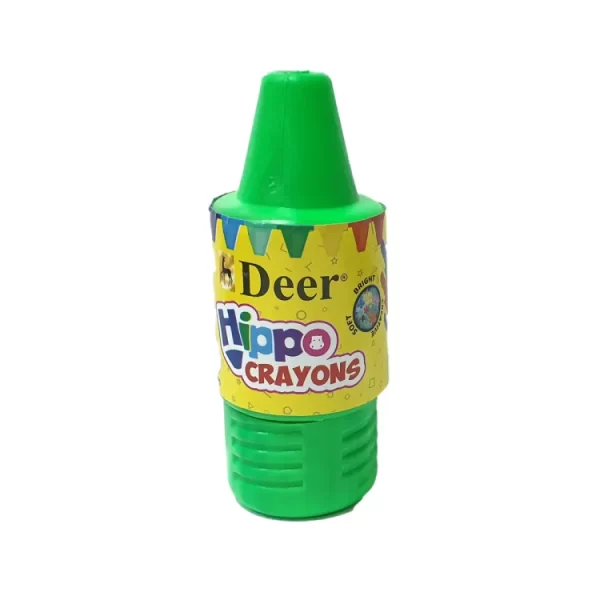 Deer Hippo Crayons 12pcs