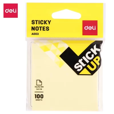 Deli Sticky Notes 100 sheets 3x3 inch