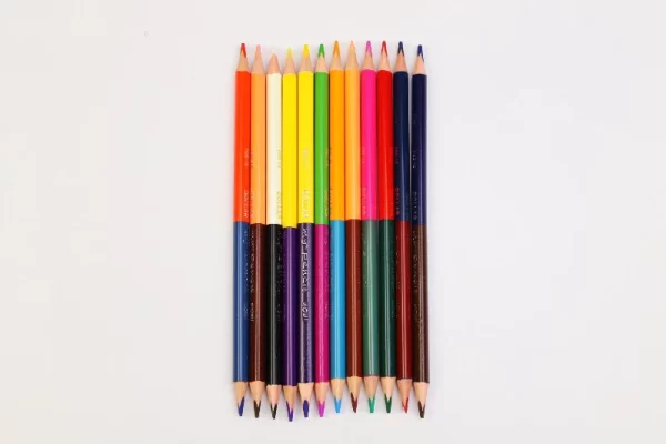 Dollar My pencil Color Dual Side 12 pencils=24 colors