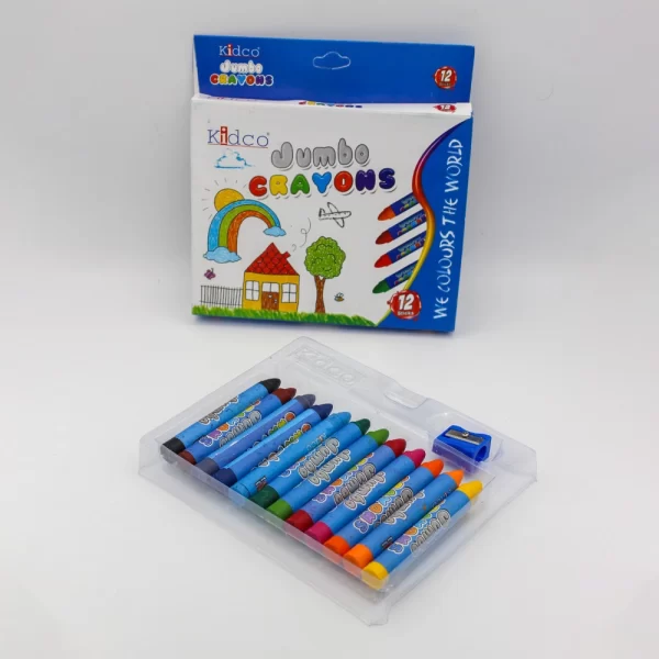 Kidco Jumbo Crayons 12 crayons