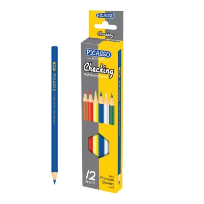 Picasso Checking Pencil 12pcs in cardboard pack