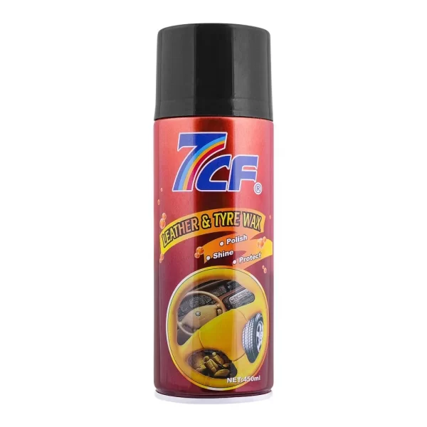 7CF Leather and Tyre Wax 450ml