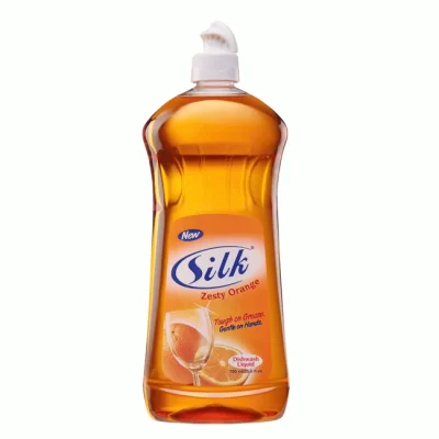 Silk Dishwash Liquid Zesty Orange 750ml