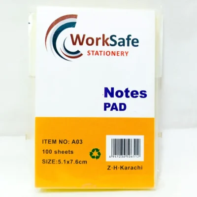 Worksafe Sticky Notes 100 Sheets