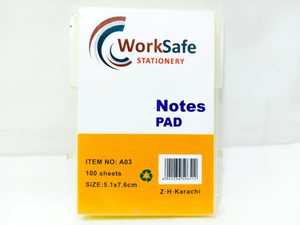 Worksafe Sticky Notes 100 Sheets