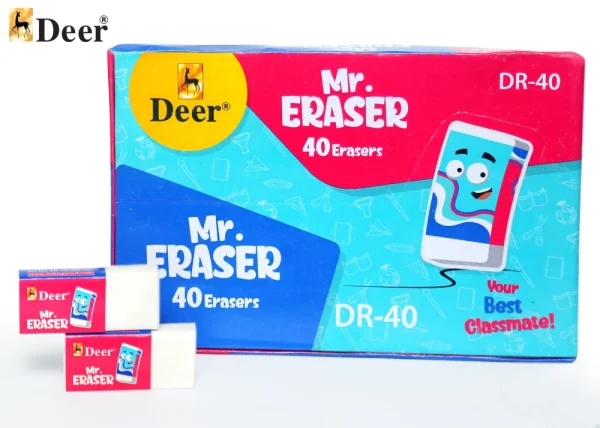 Deer Mr. Eraser DR-40 40pcs in a box