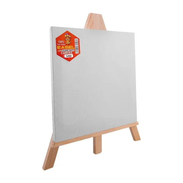 Mr. Art Magic Cotton Easel Square White Canvas Large on a white background
