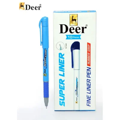 Deer Super Liner Pen 10's Pack