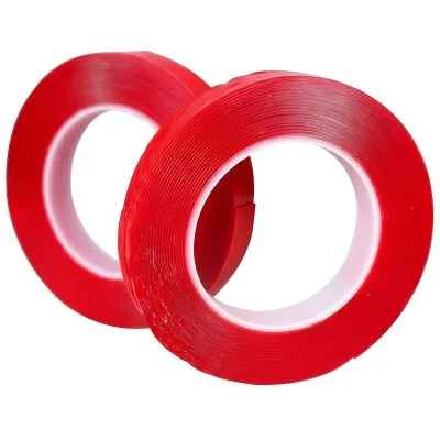 Double Sided Tape Red 15mm-10 meter length