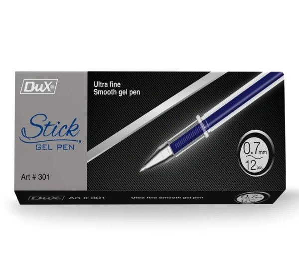 DUX Stick Gel Pen 12's Pack