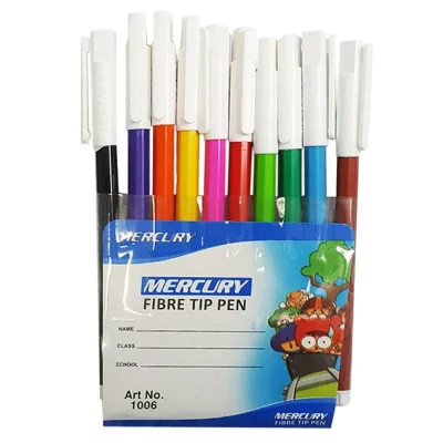 Mercury Color Markers 10's Pack