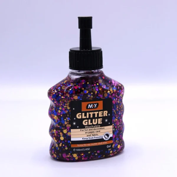 Moy Glitter Glue 100ml Purple