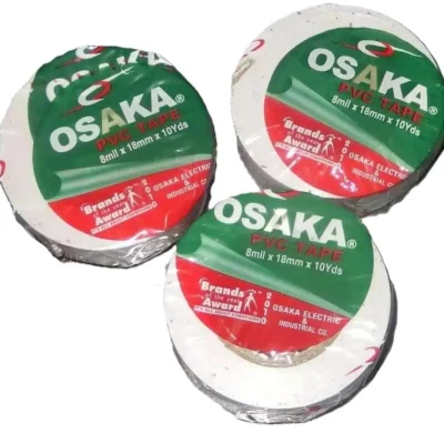 Osaka PVC Tape White 8milx18mmx10yds